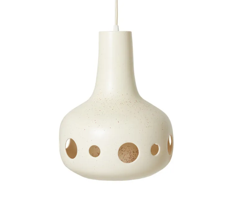 Suspension, Dangle, blanc, Ø25cm, H31,5cm - HK Living