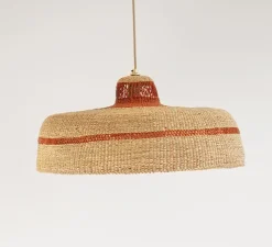 Suspension*Golden Editions Suspension, Deeply, , Ø55cm, H22cm - Fibre naturelle, gingembre