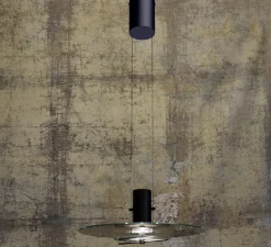 Suspension*DCW éditions Paris Suspension, Delumina, , Ø40cm, H17,3cm - transparent