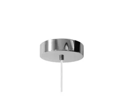 Suspension*KDLN Suspension, Dew, , sans rosace, LED, 2700K, 440lm, Ø11cm, H11cm - chrome