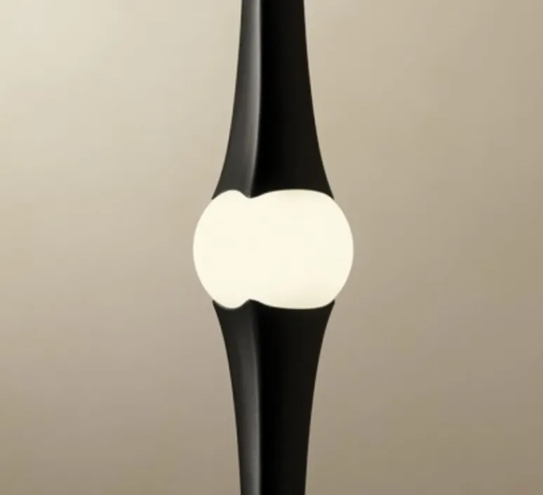 Suspension*LEDS C4 Suspension, Dew Vertical L, , LED, dim, 2700k, 1383 lm, Ø4,3cm, H170cm - noir