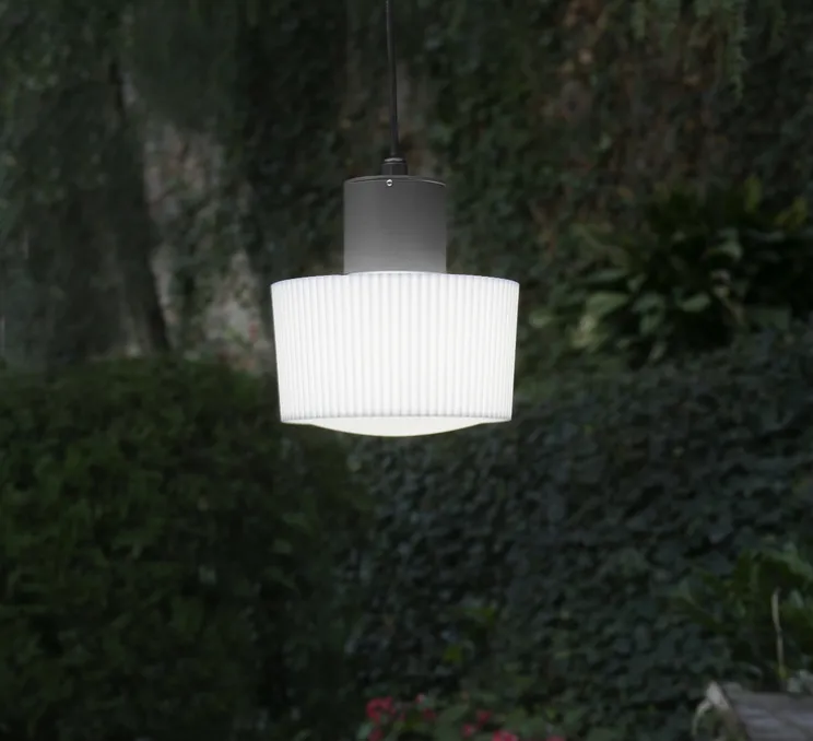 Suspension d'extérieur, MUFFIN, gris anthracite, Ø22cm - FARO