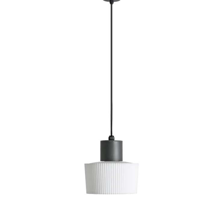 Suspension d'extérieur, MUFFIN, gris anthracite, Ø22cm - FARO