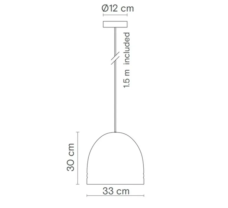 Suspension*Robin Suspension d'extérieur, Ronda, , IP44, Ø33cm, H30cm - blanc