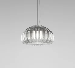 Suspension*Vistosi Suspension, Diamante SP G, , Ø30cm, H24cm - chrome, nickel