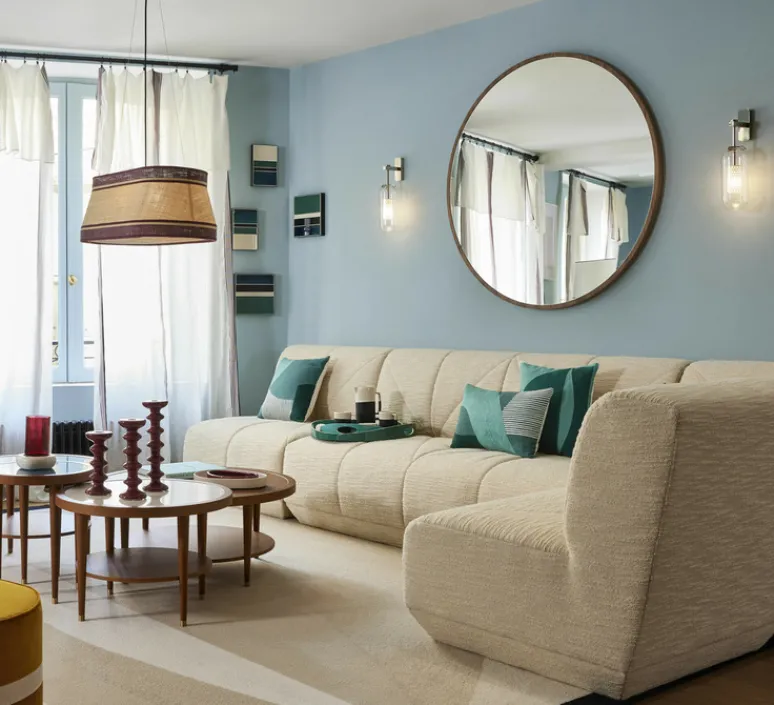 Suspension*Sarah Lavoine Suspension, Diana, , L70cm, H25cm - casis, naturel