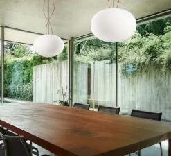 Suspension*Panzeri Suspension, Dimmable, GILBERT, , 3000K, 2762lm, L37cm - blanc