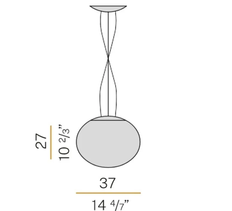 Suspension*Panzeri Suspension, Dimmable, GILBERT, , 3000K, 2762lm, L37cm - blanc