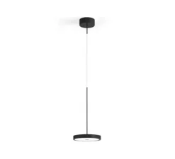 Suspension, Dip, noir, IP40, LED, dim, 2700K, 1931 lm, Ø25cm, H39,5cm - Panzeri