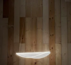 Suspension, Diphy, transparent, LED, dim, 3000K, 2609lm, L53,6cm, H220cm - Stilnovo