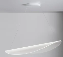 Suspension, Diphy, transparent, LED, dim, 3000K, 2609lm, L53,6cm, H220cm - Stilnovo