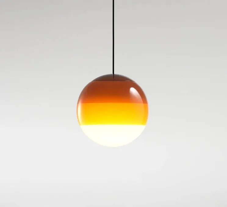 Suspension, Dipping light 40, ambre, LED, 2700k, 3280lm, Ø40cm - Marset
