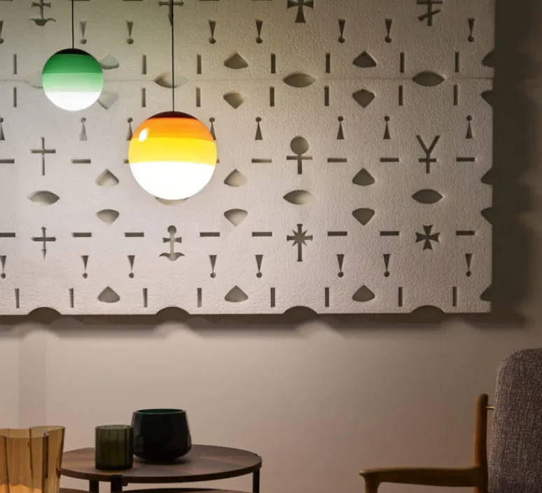 Enfants|Suspension*Marset Suspension, Dipping light 20, , LED, 2700k, 500lm, Ø20cm - ambre