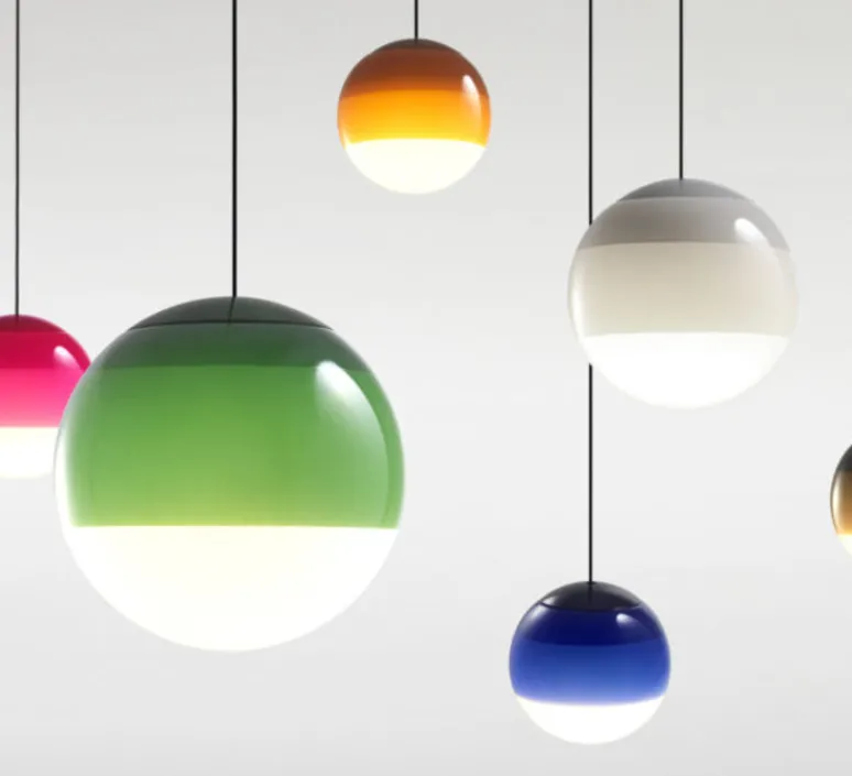 Enfants|Suspension*Marset Suspension, Dipping light 20, , LED, 2700k, 500lm, Ø20cm - ambre