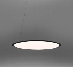 Suspension, Discovery, noir, LED, dim, 3000K, 2857 lm, Ø70,4cm, H1,7cm - Artemide