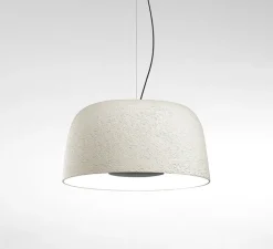 Suspension*Marset Suspension, Djembé 65.35, , LED, 2700K, 1844lm, Ø64,6cm, H35cm - blanc RAL 1013