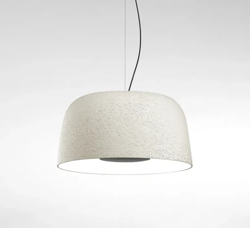 Suspension*Marset Suspension, Djembé 65.35, , LED, 2700K, 1844lm, Ø64,6cm, H35cm - blanc RAL 1013
