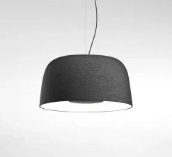 Suspension*Marset Suspension, Djembé 42.21, , LED, dim, 2700K, 955 lm, Ø21cm, H41,6cm - gris