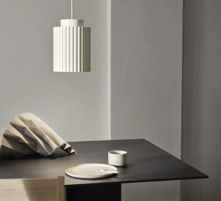 Suspension, Donna 18, blanc, Ø18cm, H25cm - PHOLC