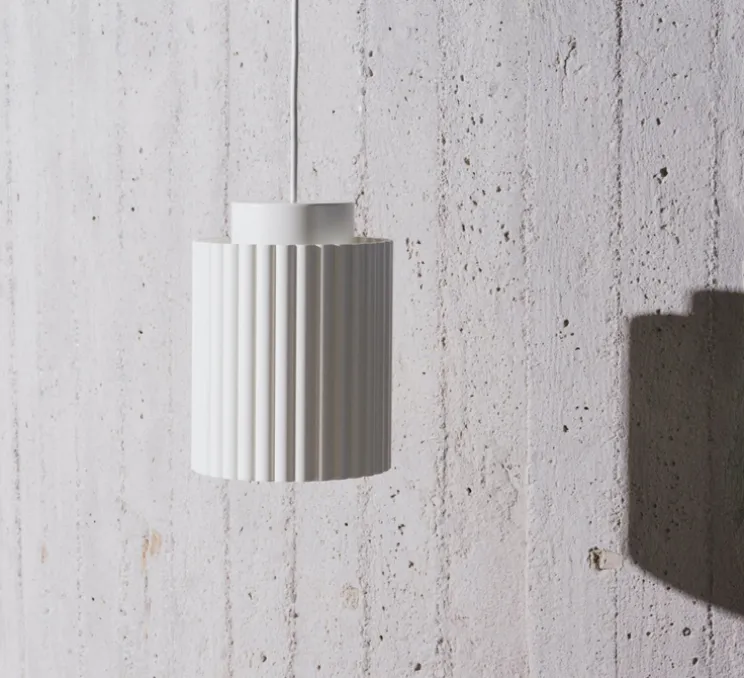 Suspension, Donna 18, blanc, Ø18cm, H25cm - PHOLC