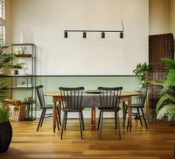 Suspension*Pholc Suspension, Donna Line 120, , L120cm, H15cm - noir