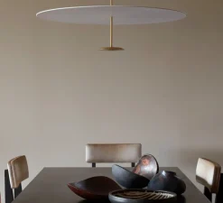 Suspension, Dot 1100, laiton, LED, dim, 2700K, 2139 lm, Ø110cm, H45,5cm - Lumina