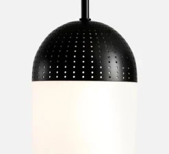 Suspension, Dot, Large, noir, Ø12cm, H21cm - WOUD