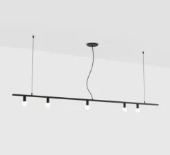 Suspension, Dot Line, noir, L183cm, H13cm - Lambert&Fils