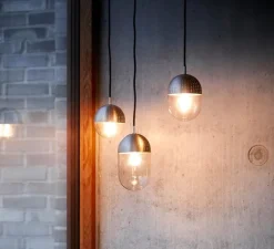 Suspension*Woud Suspension, Dot, small, , Ø12cm, H13cm - Satin