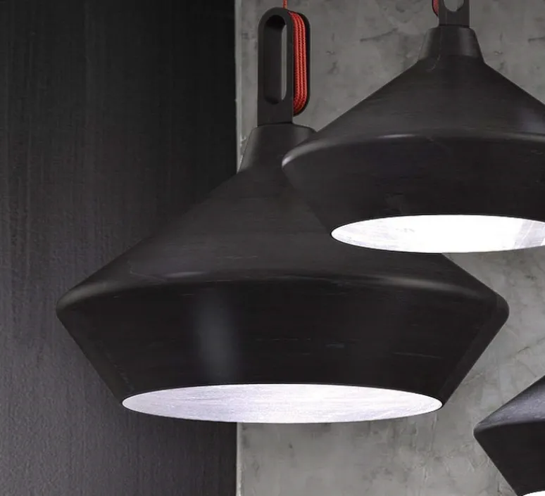 Suspension*Zava Suspension, Driyos, , Ø50cm, H28cm - noir