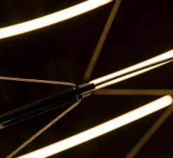 Suspension*Nemo Lighting Suspension, Drop 9, , LED, dim, 1-10V, 2700K, 8700 lm, Ø110cm, H66cm - or satiné