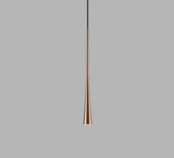 Suspension*Light Point Suspension, Drop S2, , LED, 2700K, 200lm, Ø7cm, H90cm - rose doré
