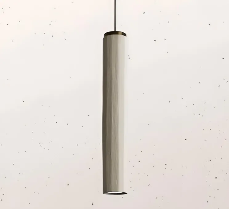 Suspension, Dune 299.02.OSC, laiton bruni et céramique, Ø10cm, H51,5cm-Il Fanale