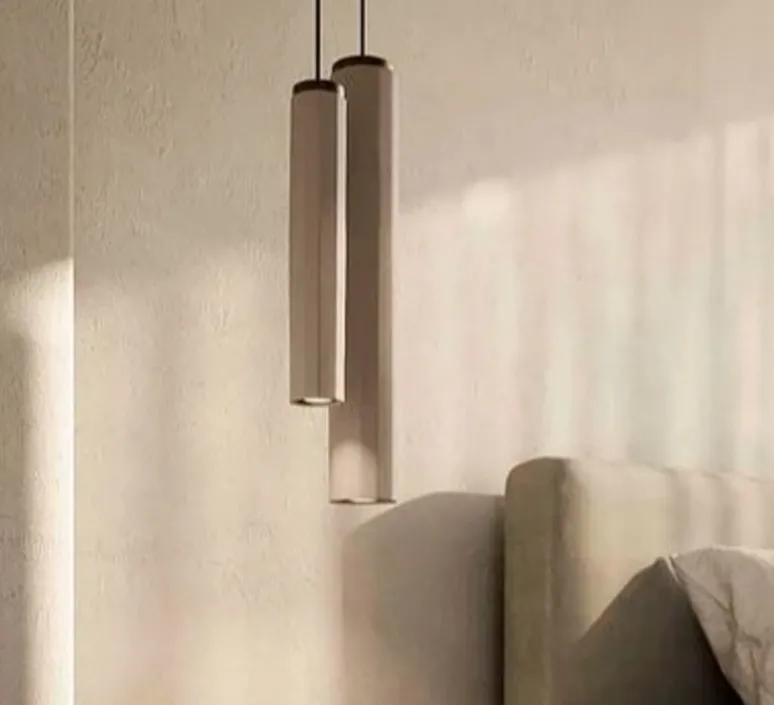 Suspension*Il Fanale Suspension, Dune 299.01.OSC, , Ø8cm, H41,5cm- laiton bruni et céramique