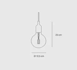 Suspension|Enfants*Muuto Suspension, E27, , LED, H23cm, Ø12,5cm - vert clair