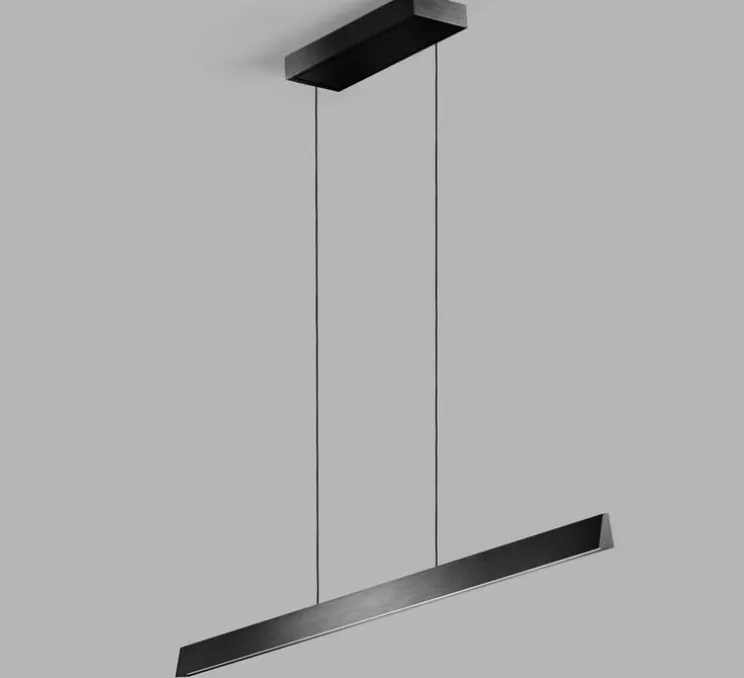 Suspension, Edge Linear 1000, noir carbone, LED, 2700-5000K, 1800 lm, L101,6cm, H5cm - Light Point