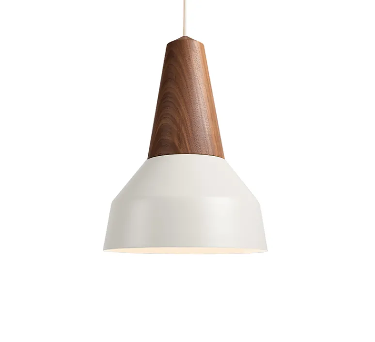 Suspension|Enfants*Schneid Suspension, Eikon Basic, , Ø26cm, H35cm - noyer et blanc