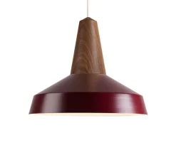 Suspension*Schneid Suspension, Eikon Circus, , Ø40cm, H35cm - noyer et burgundy