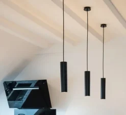 Suspension*SLV Suspension, Enola B, , Ø6,7cm, H30cm - Noir