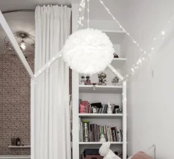 Suspension|Enfants*Umage Suspension, Eos M, , Ø45cm, H30cm - blanc, câble blanc