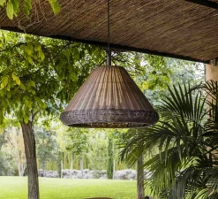 Suspension extérieure, Saigon Out, W70, marron, IP65, Ø68cm, H38cm - FARO