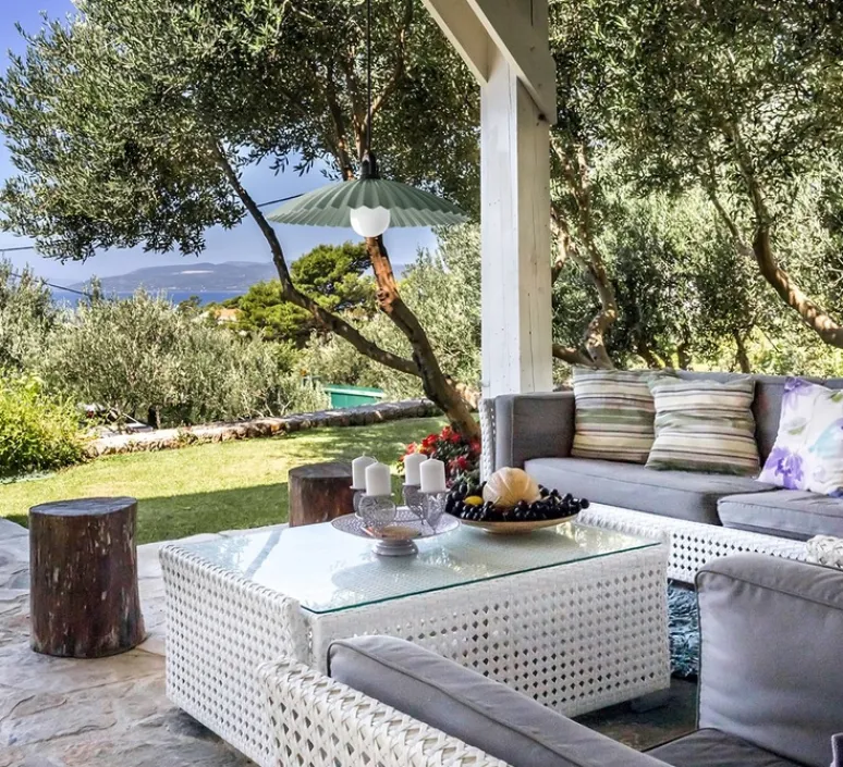 Suspension*Loftlight Suspension, Fala Outdoor, , IP65, Ø48cm, H9,5cm - Hedge green