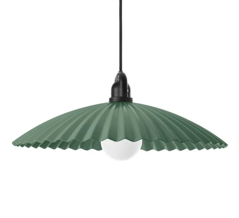 Suspension*Loftlight Suspension, Fala Outdoor, , IP65, Ø48cm, H9,5cm - Hedge green