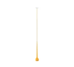 Suspension, Falling Sun In - Sunset Dimming Sun, orange, LED, dim, 2700K, 850 lm, Ø8cm, H45cm - Grau