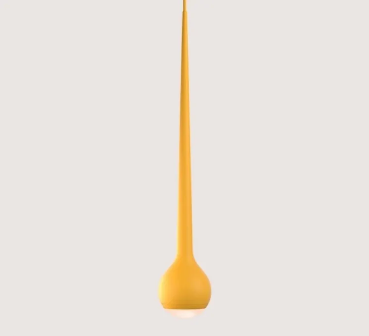 Suspension, Falling Sun Up - Sunset Dimming Sun, orange, LED, dim, 2700K, 850 lm, Ø8cm, H45cm - Grau