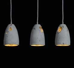 Suspension*Loftlight Suspension, Febe Volcano 15, , Ø15cm, H23cm - Gris