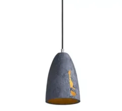 Suspension*Loftlight Suspension, Febe Volcano 15, , Ø15cm, H23cm - Gris