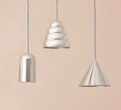 Suspension*Schneid Suspension, Figura Arc, , Ø10cm, H45cm - chrome