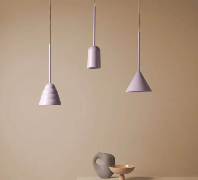 Suspension*Schneid Suspension, Figura Arc, , Ø10cm, H45cm - lilas