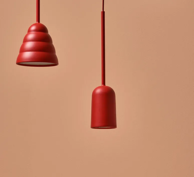 Suspension*Schneid Suspension, Figura Arc, , Ø10cm, H45cm - orange